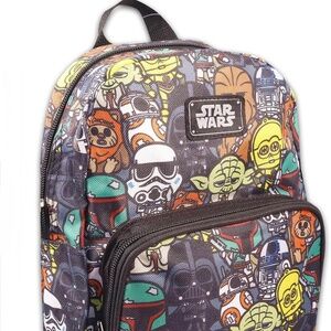 NEW Disney Star Wars Mini Canvas Backpack